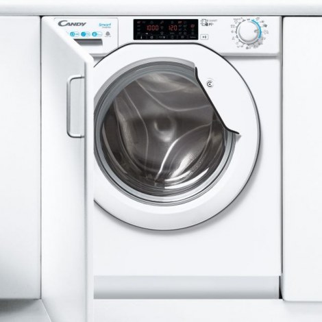 Candy | CBDO485TWME/1-S | Washing Machine with Dryer | Energy efficiency class A | Front loading | Washing capacity 8 kg | 1400 - 2